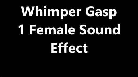 Whimper audio - I make my own custom sound effects free to use for everyone!Copyright Free Sound EffectSubscribe to stay up to date and feel free to request custom sound eff...